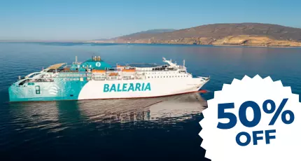 Balearics -50%: Summer Offer!
