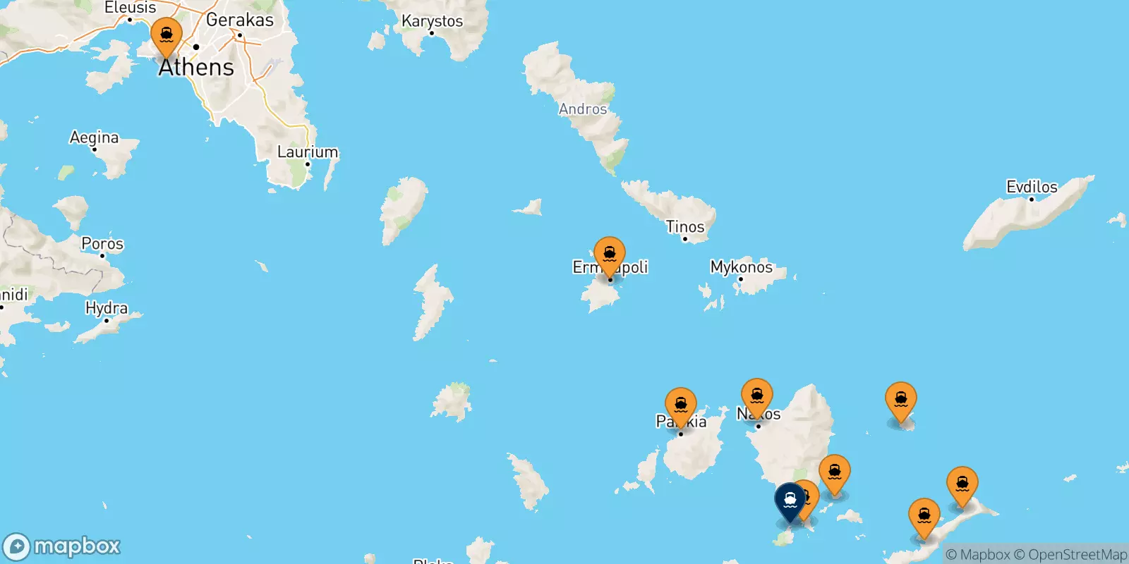 Ferries to Iraklia