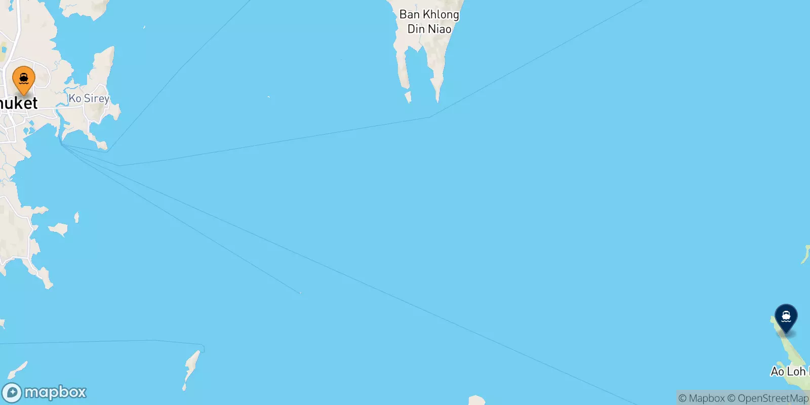Ferries to Koh Phi Phi (Laemtong Beach)