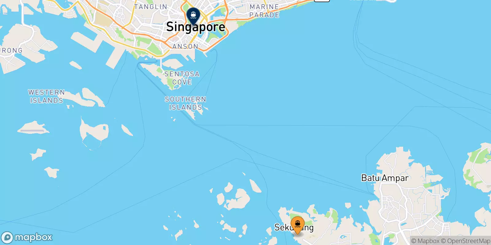 Ferries from Sekupang