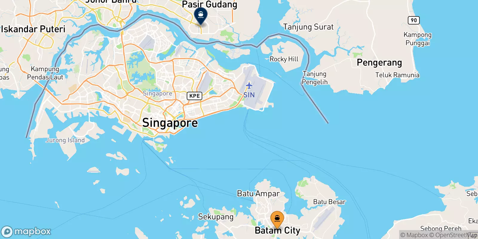 Ferries from Indonesia to Malaysia