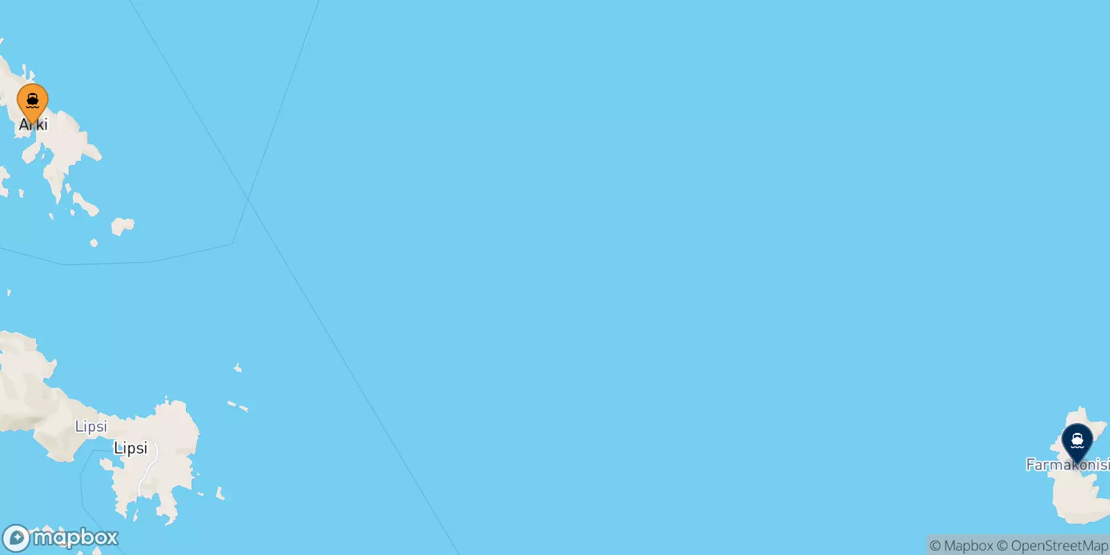 Ferries from Arkyi to Farmakonisi